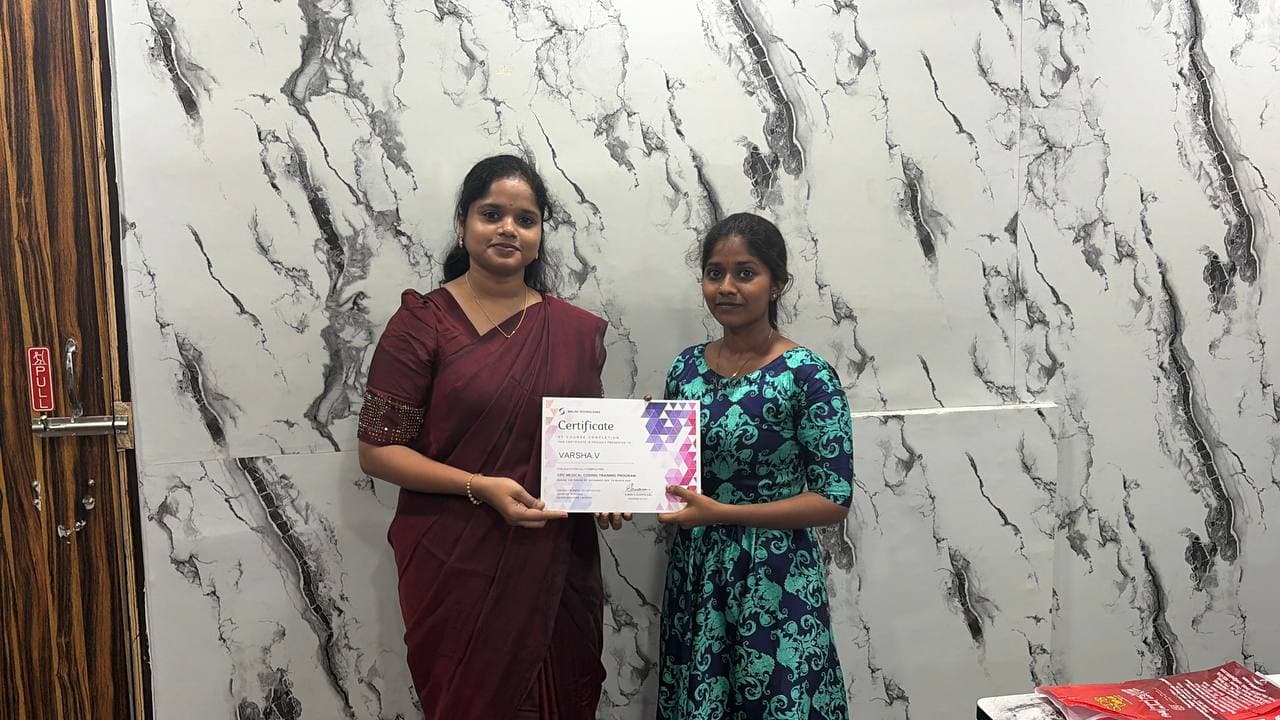 Skillra Certification Program, DMI College of Engineering — photo 9 Skillra certification program for MC008 batch, DMI College of Engineering, Chennai — photo 9