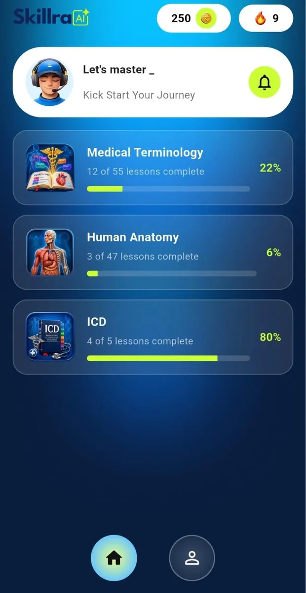 Skillra app screenshot